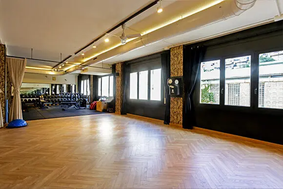 espacio para estiramiento odyssey